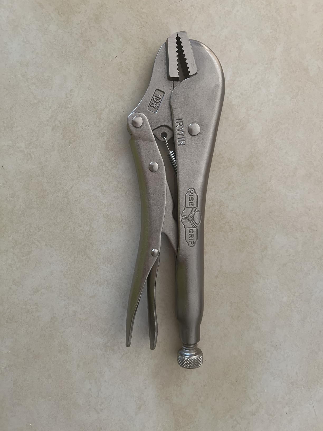 VISE-GRIP Original Locking Pliers, Straight Jaw, 10-inch (102L3) customer photo 2