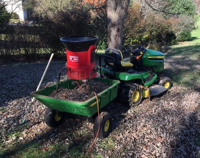 Flowtron Electric Leaf Mulcher and Shredder, 30:1 Ratio, 21 in Funnel customer photo 2