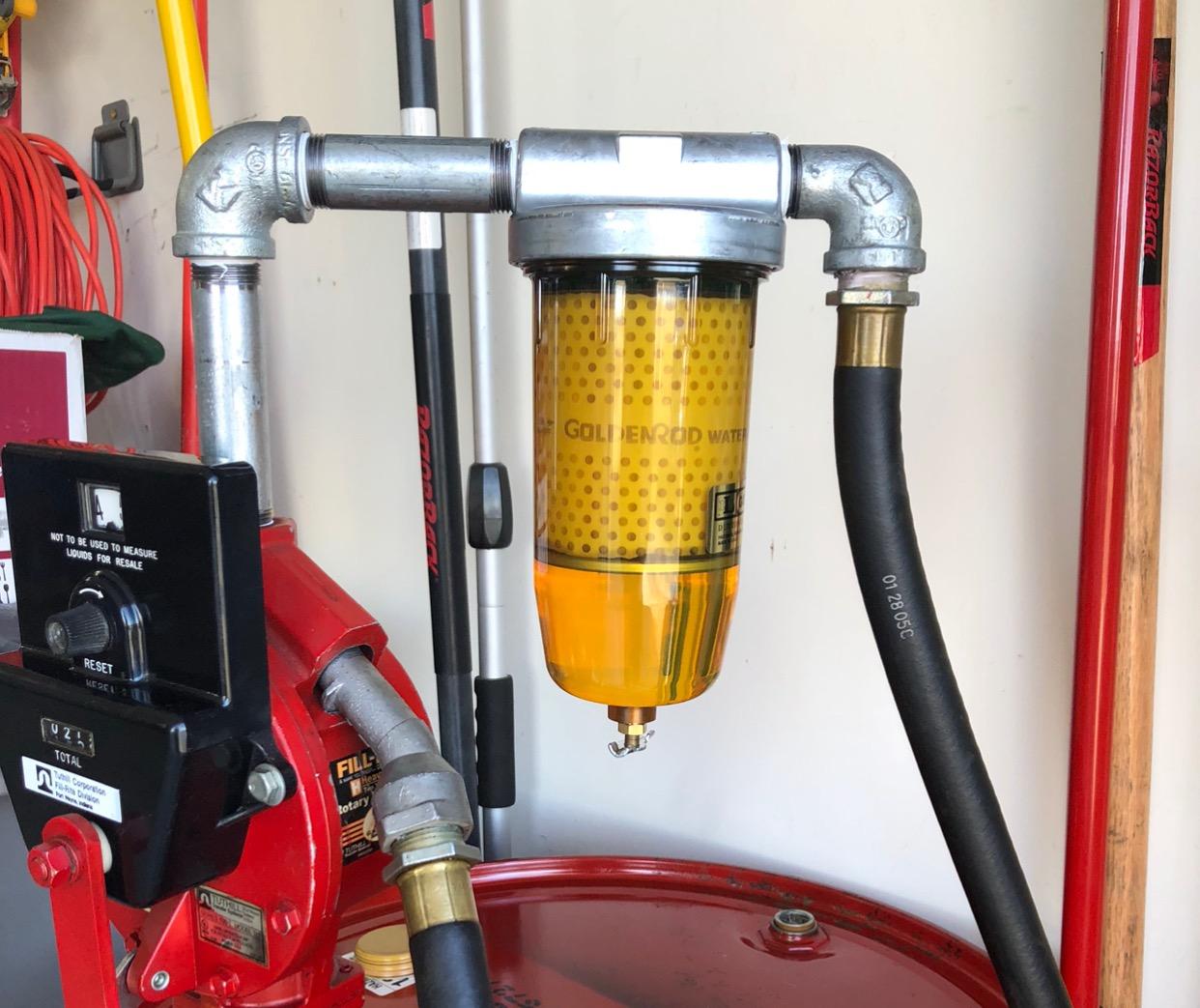 Dutton-Lainson - Goldenrod - 496-3/4 Water Block Fuel Filter - Made in USA | 3/4 in Npt Top Cap, See-through Bowl With Durable Zinc Die-cast Top Cap, Heavy-duty Fuel Water Separator Replacement customer photo 1