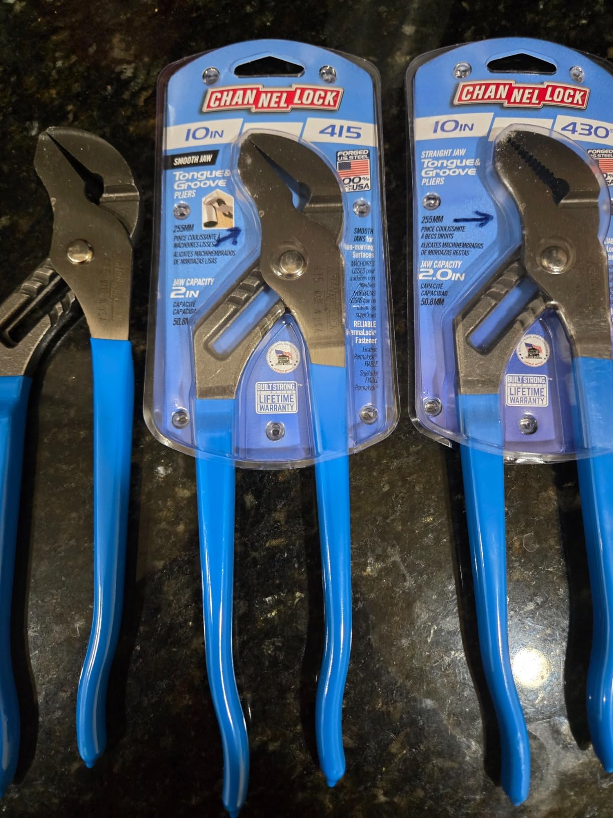 Channellock 415 Smooth Jaw Tongue and Groove Plier, 10-Inch, Non-Marring customer photo 1