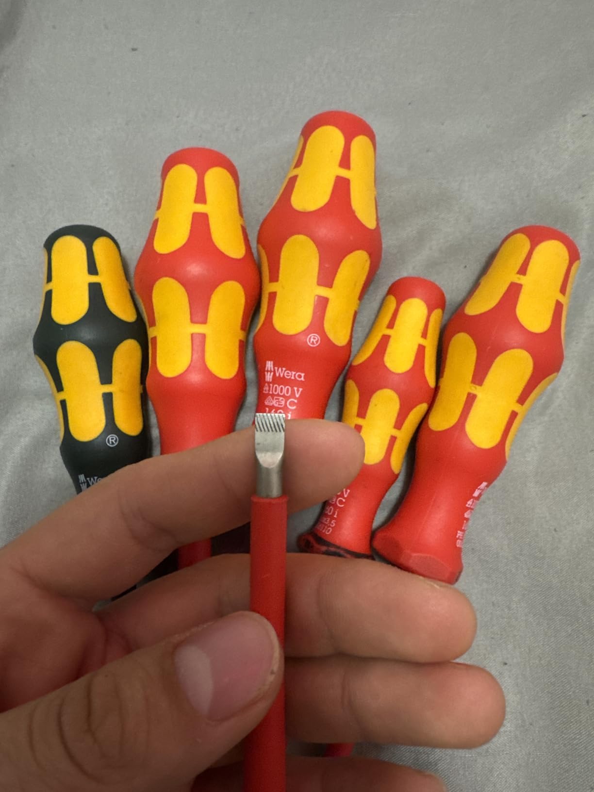 Wera Kraftform Plus 160i/168i/6 Insulated Professional Screwdriver Set, 6-Piece customer photo 1