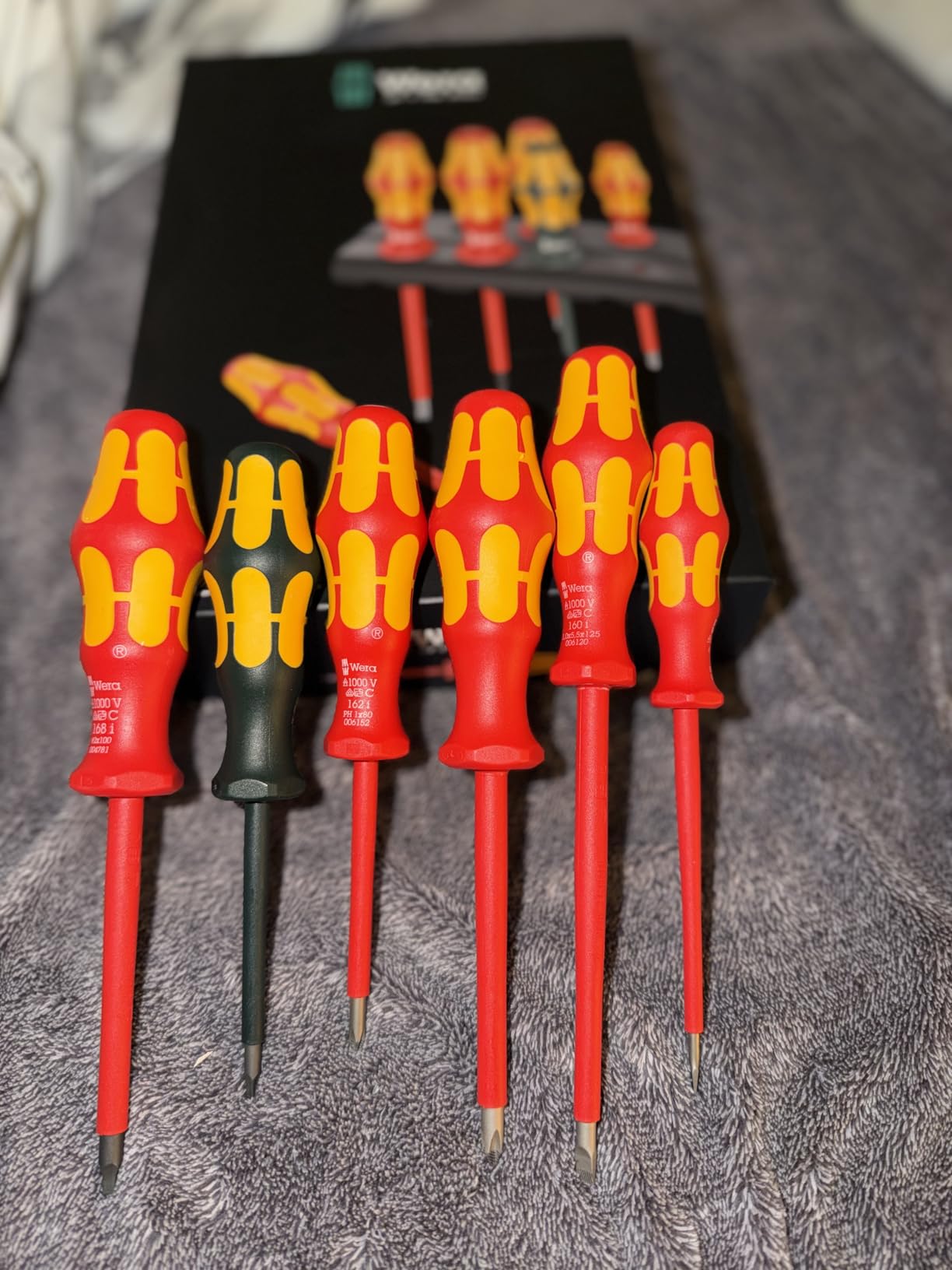 Wera Kraftform Plus 160i/168i/6 Insulated Professional Screwdriver Set, 6-Piece customer photo 2