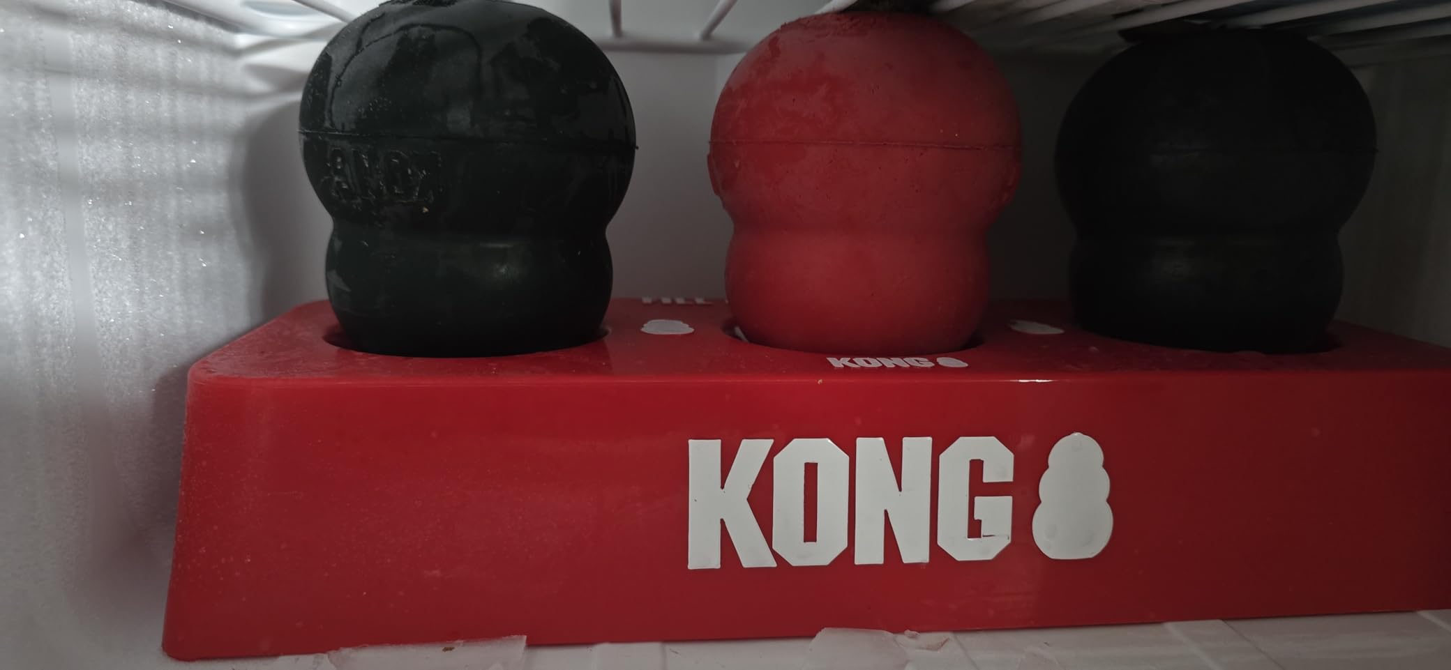 KONG Extreme Dog Toy, Durable Natural Rubber Chew, for Large Dogs | Treat-Filling Chew & Fetch Toy with Erratic Bounce, Made from KONG's Most Durable Natural Rubber for Power Chewers customer photo 2