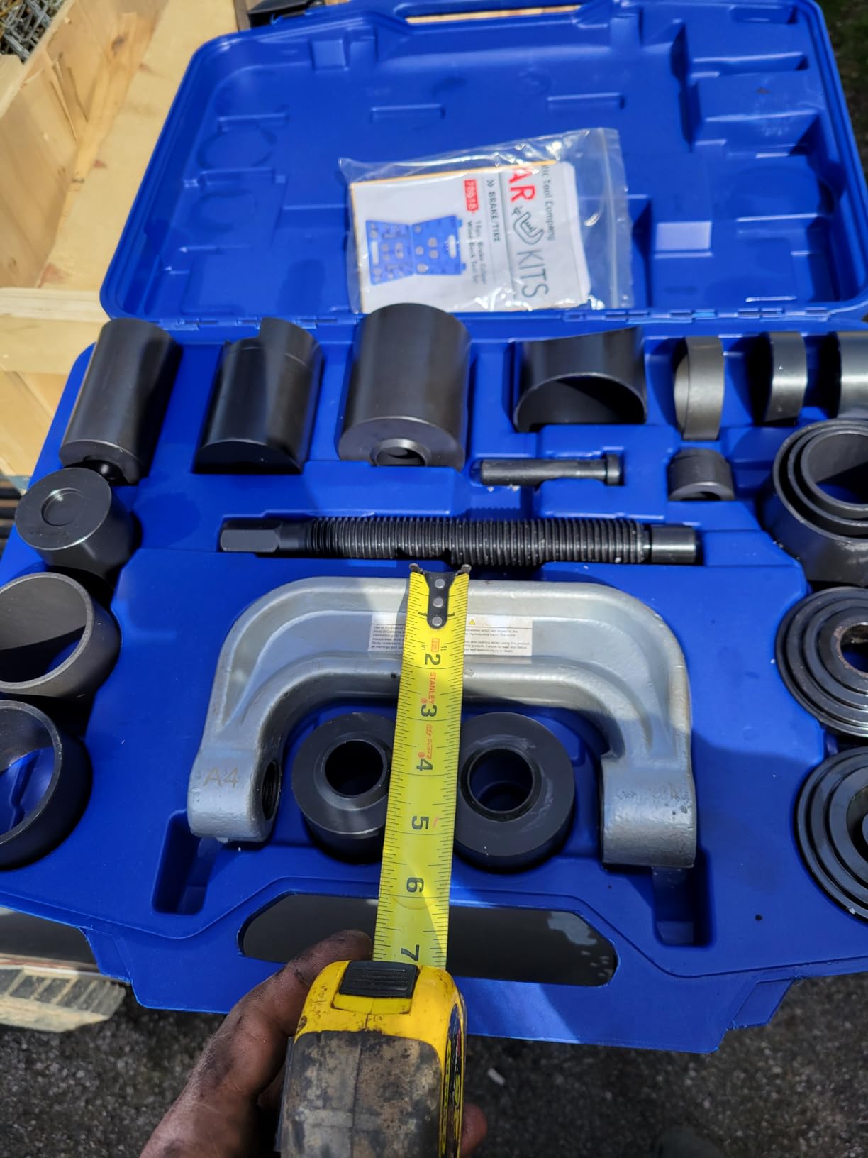 Astro Pneumatic Tool 7897 21Pc Ball Joint Service Tool and Master Adapter Set customer photo 2