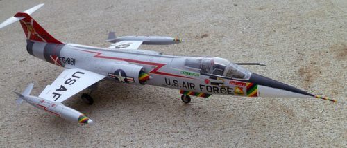 Hasegawa F-104C Starfighter U.S.A.F. Toy customer photo 1