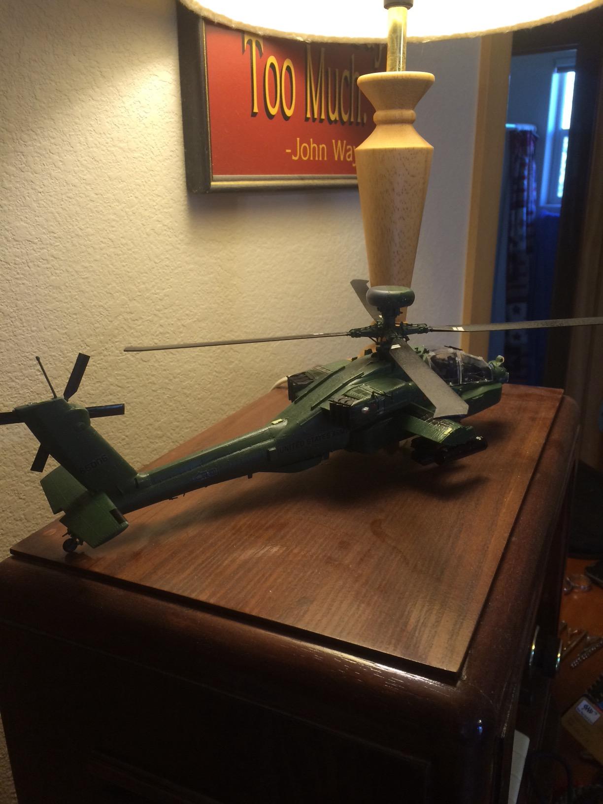 Hasegawa 1/48 AH-64D Apache Longbow Helicopter Model Kit customer photo 1