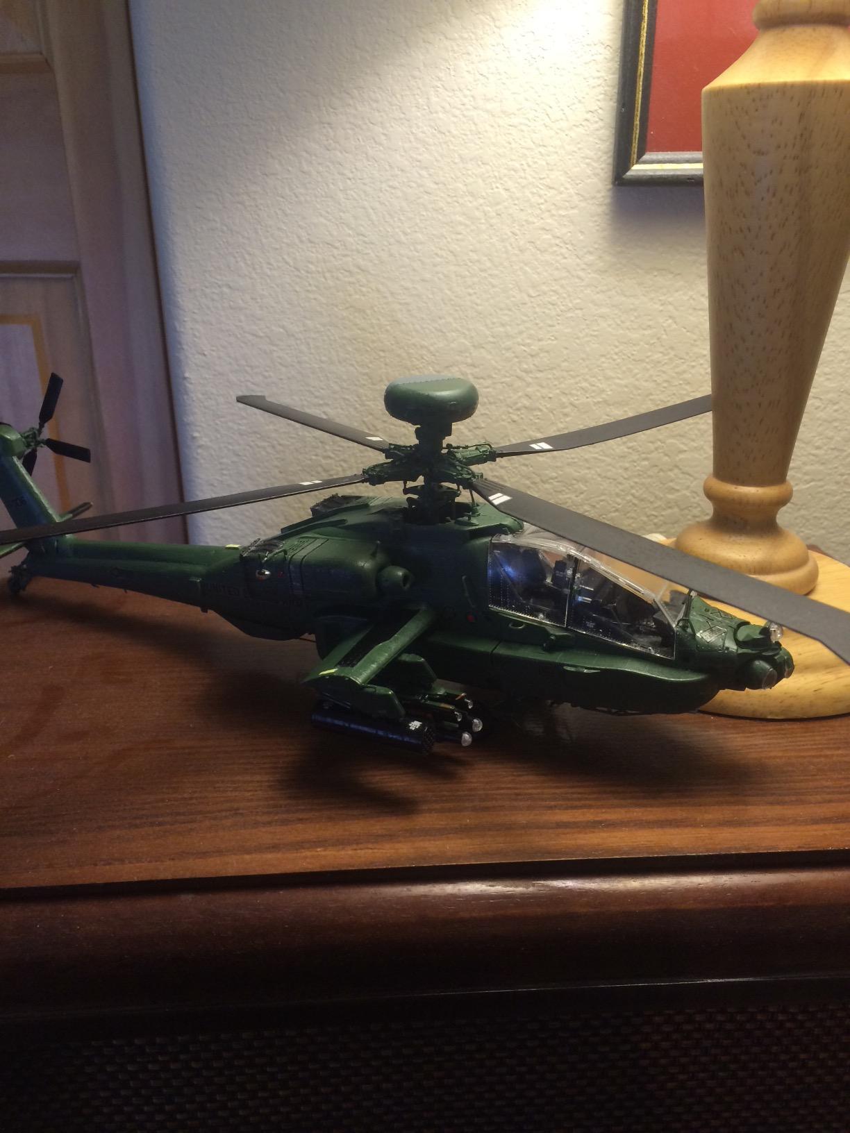 Hasegawa 1/48 AH-64D Apache Longbow Helicopter Model Kit customer photo 2