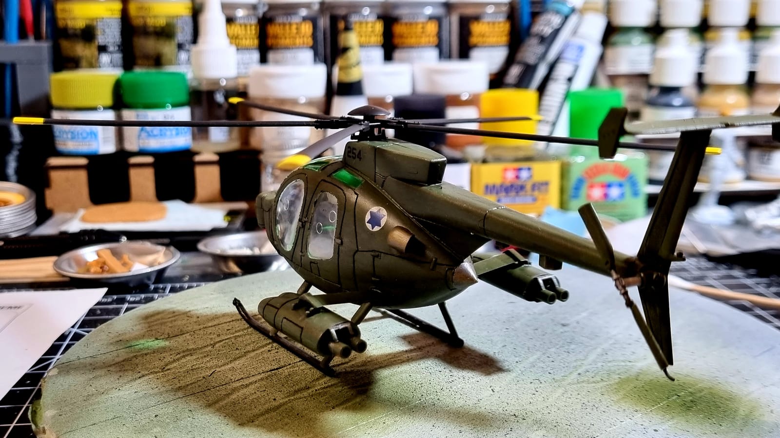 Academy Tow Defender 500D Helicopter Model Kit (1/48 scale) customer photo 1