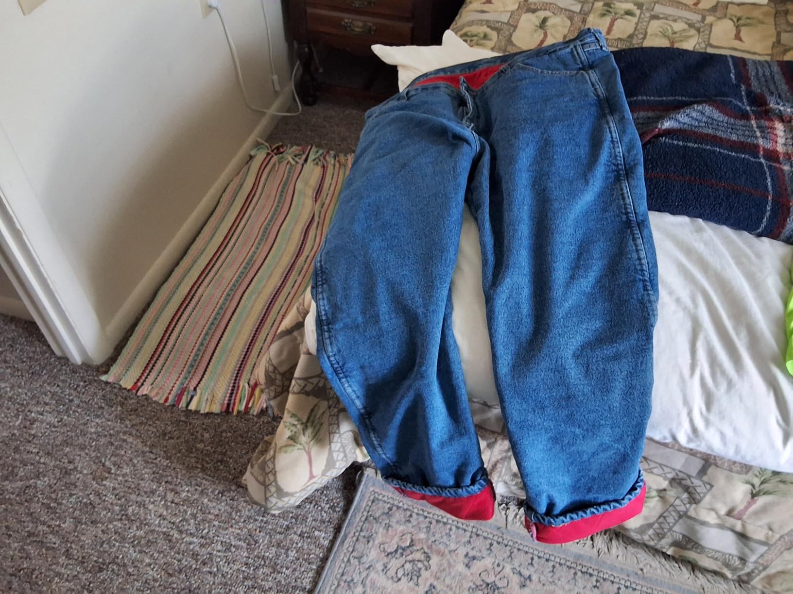 Wrangler Rugged Wear Men's Woodland Thermal Jean customer photo 2