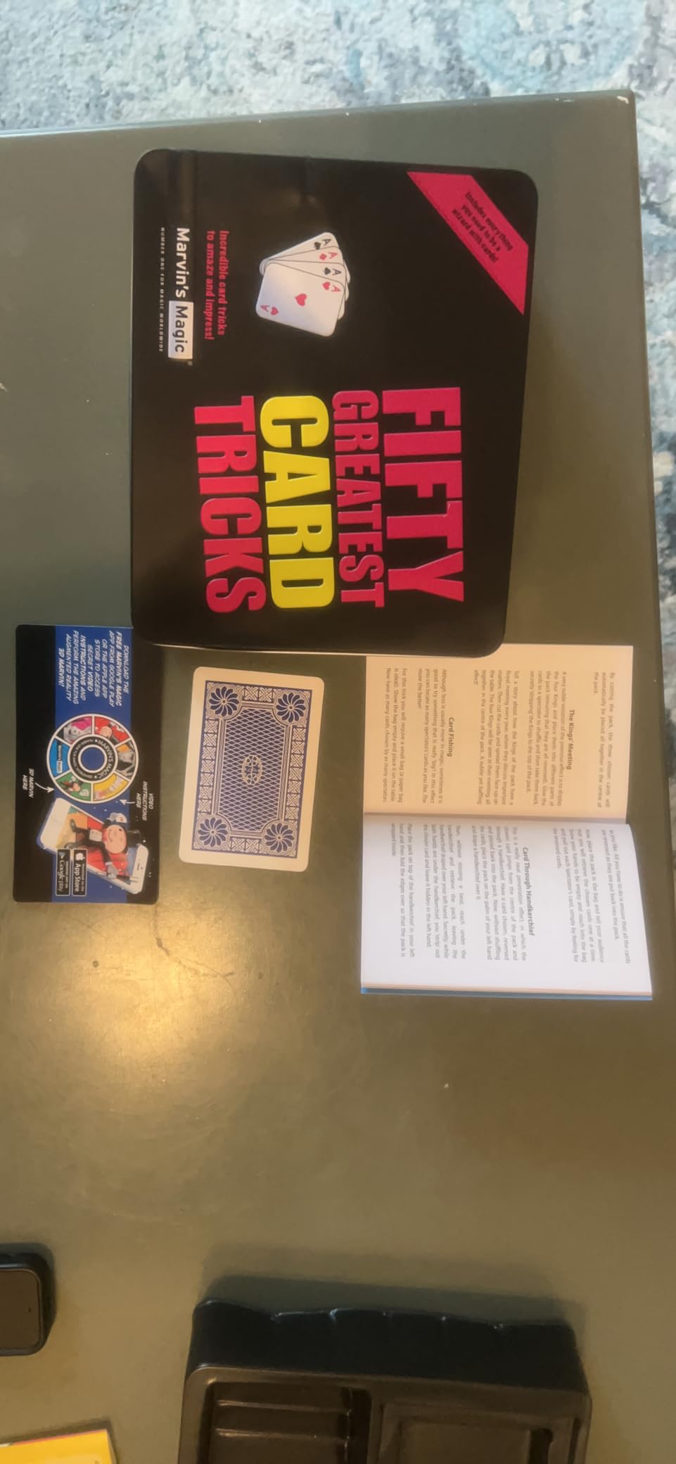 Marvin's Magic Fifty Greatest Card Tricks Set - Kids & Adults Age 8+ | Magic Card Tricks Set, Easy To Learn Illusions, Includes Instruction Guide customer photo 2