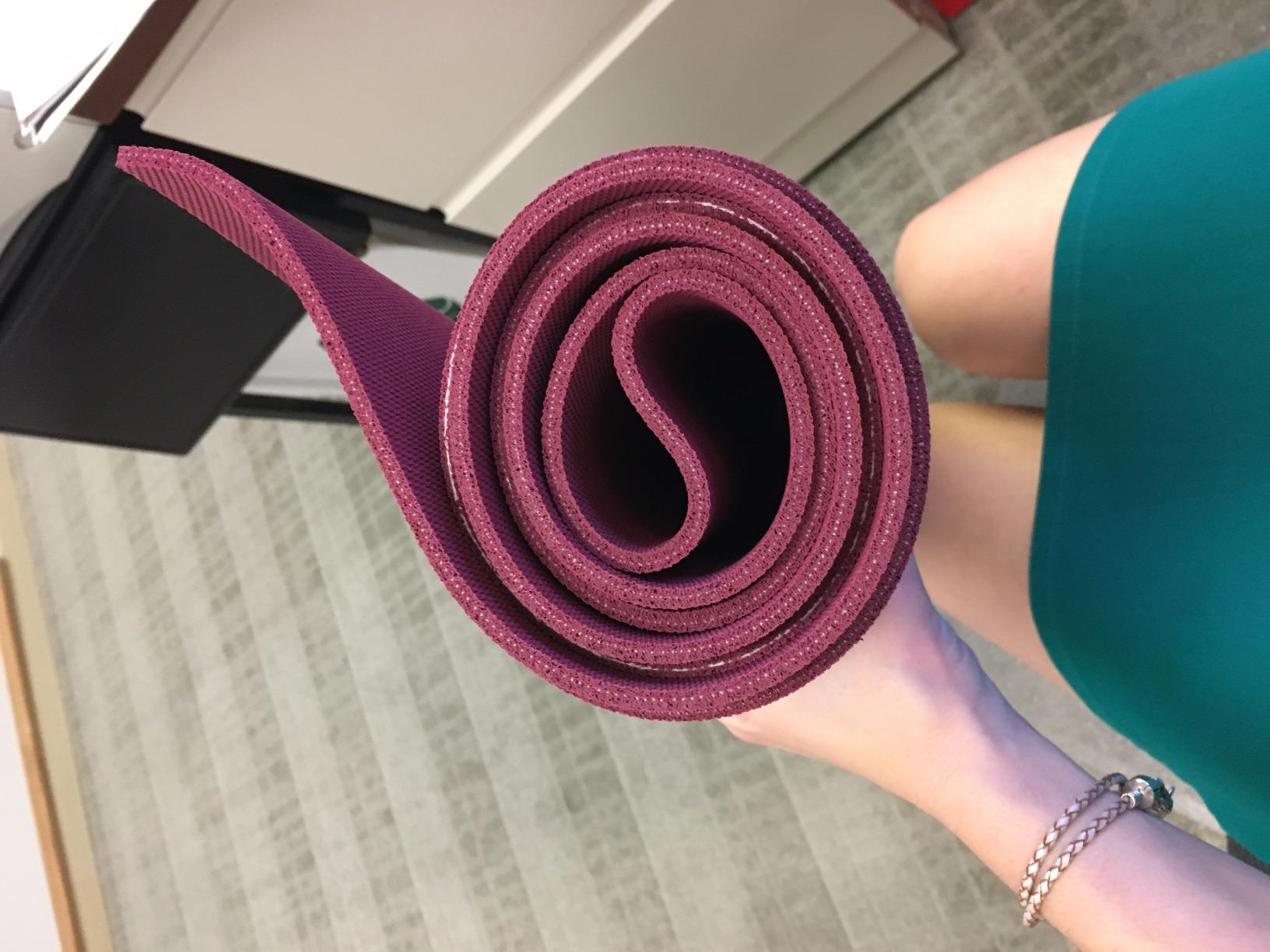 JadeYoga Harmony Yoga Mat - Natural Rubber, Non-Slip, Durable & Thick customer photo 1