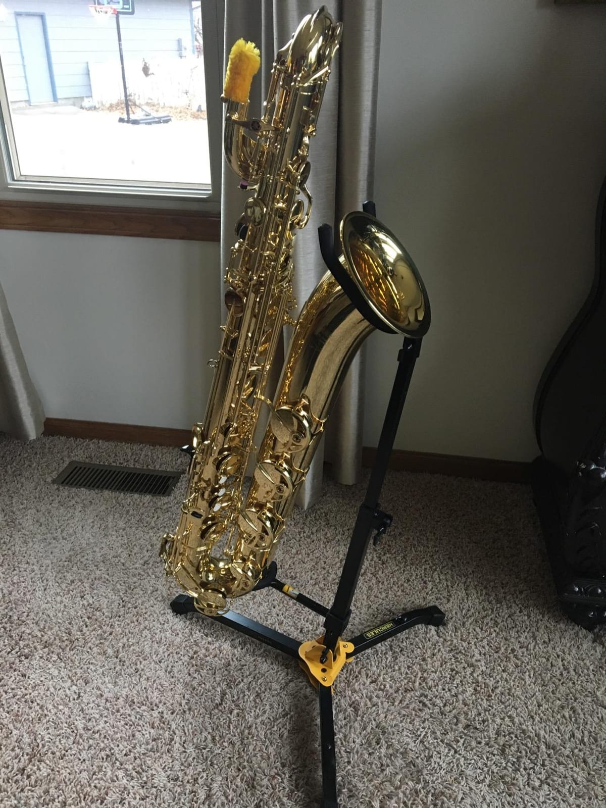 Hercules Stands DS535B Baritone Saxophone Stand customer photo 2