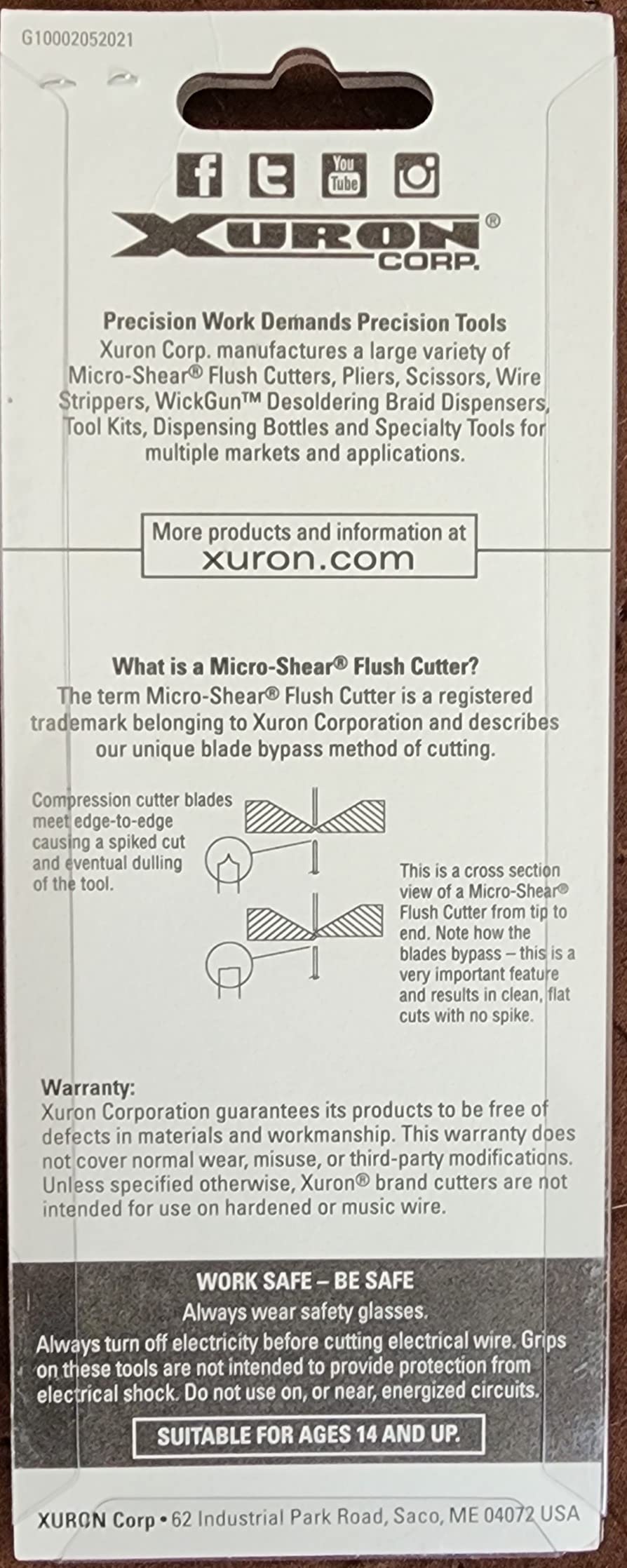 Xuron 410 Micro-Shear Flush Cutters customer photo 2