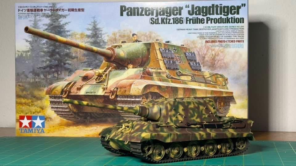 Tamiya 35164 1/35 King Tiger Production Turret Tank Plastic Model Kit customer photo 2
