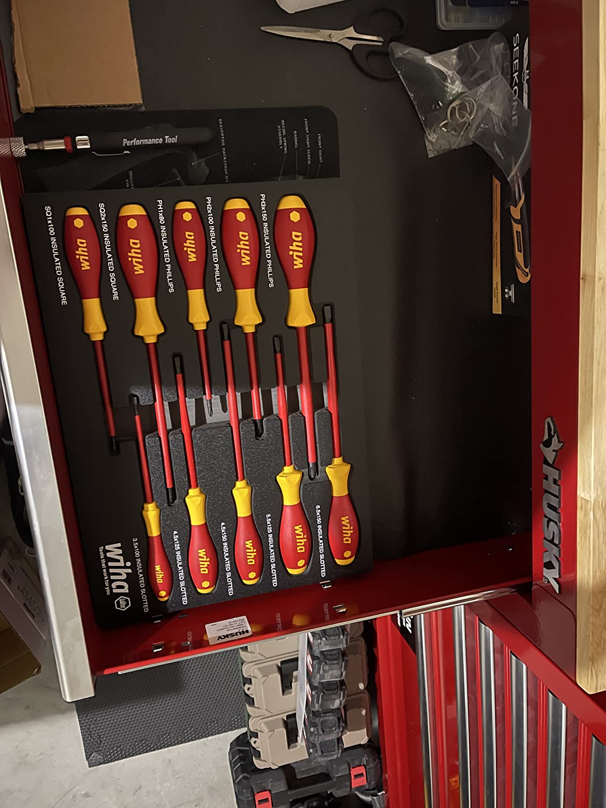 Wiha Insulated Screwdriver Set, 10-Piece 1000V Electrician Tool Kit customer photo 2