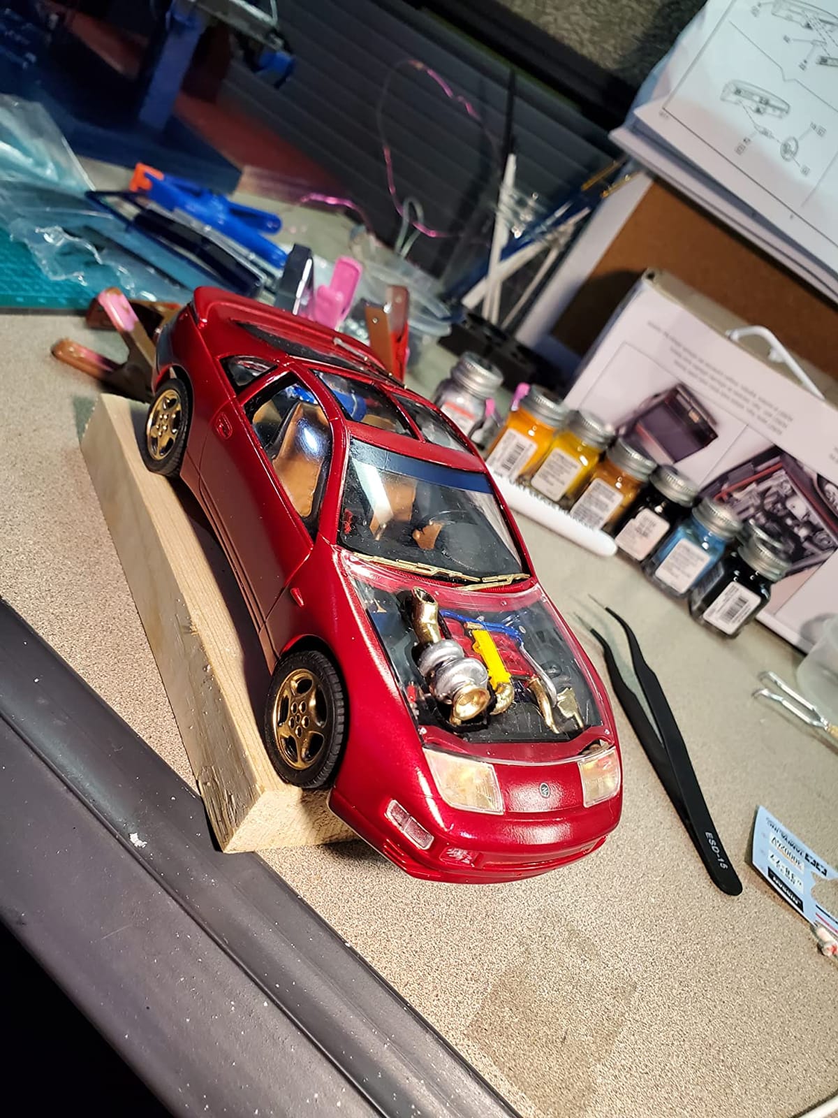 Tamiya Nissan 300zx Turbo 1/24 Scale Model Kit 24087 customer photo 1