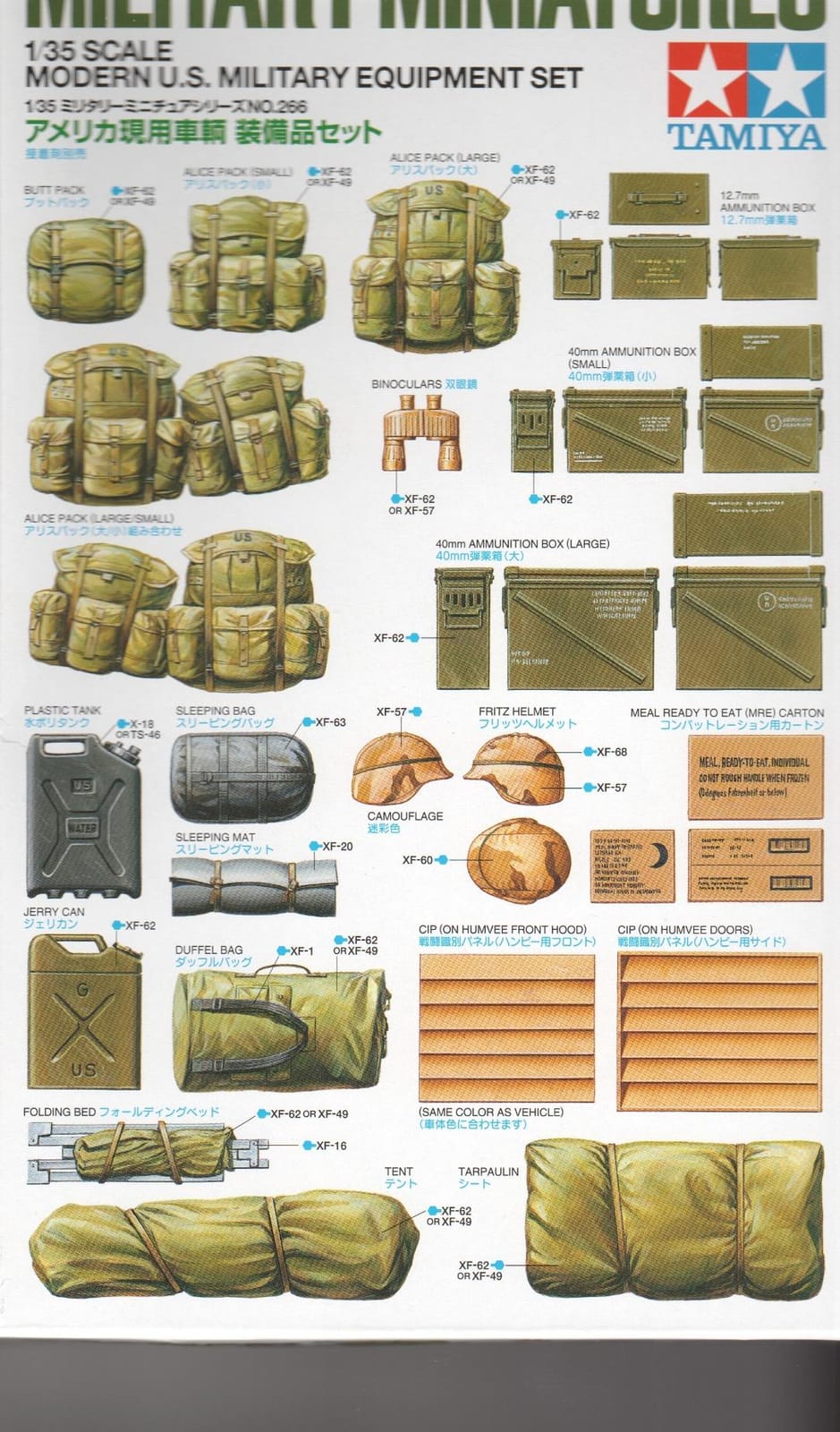 Tamiya Models Modern U.S. Military Equipment Set customer photo 2