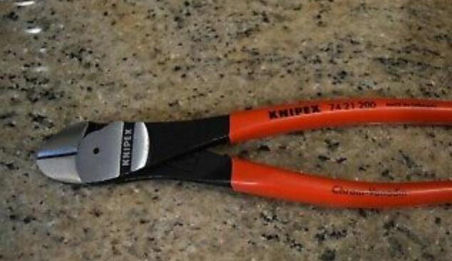 Knipex Tools 74 01 200 SBA 8-Inch High Leverage Diagonal Cutters customer photo 1