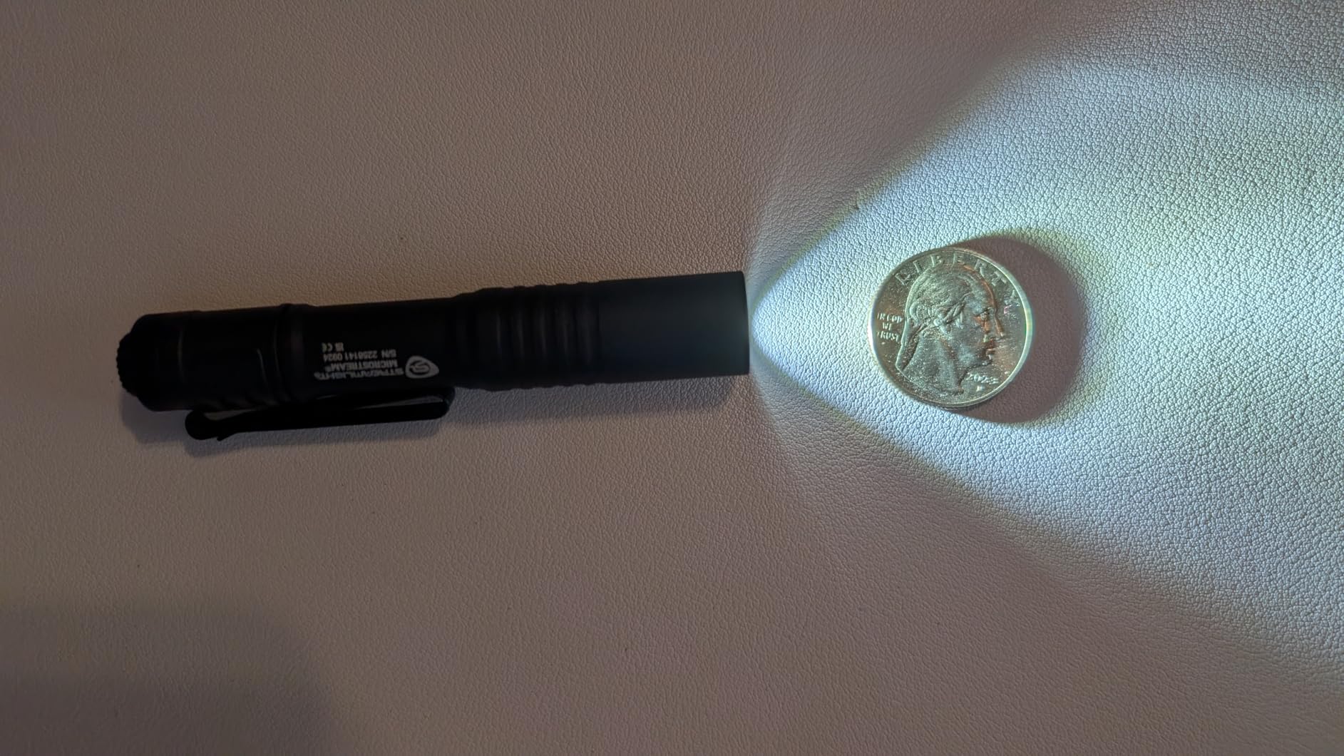 Streamlight 66318 MicroStream Pocket Flashlight, Black | 45 lumens; ultra-compact pocket design; multiple modes; IPX4 water resistant customer photo 2