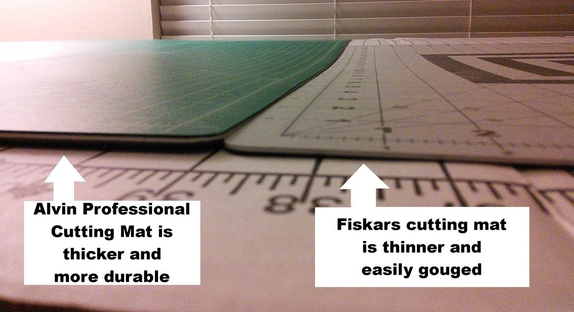 ALVIN GBM Self-Healing Cutting Mat 12 x 18 inch | Double-Sided Green/Black | 5-Layer Gridded Surface for Arts, Crafts and Sewing - Model GBM1218 customer photo 1