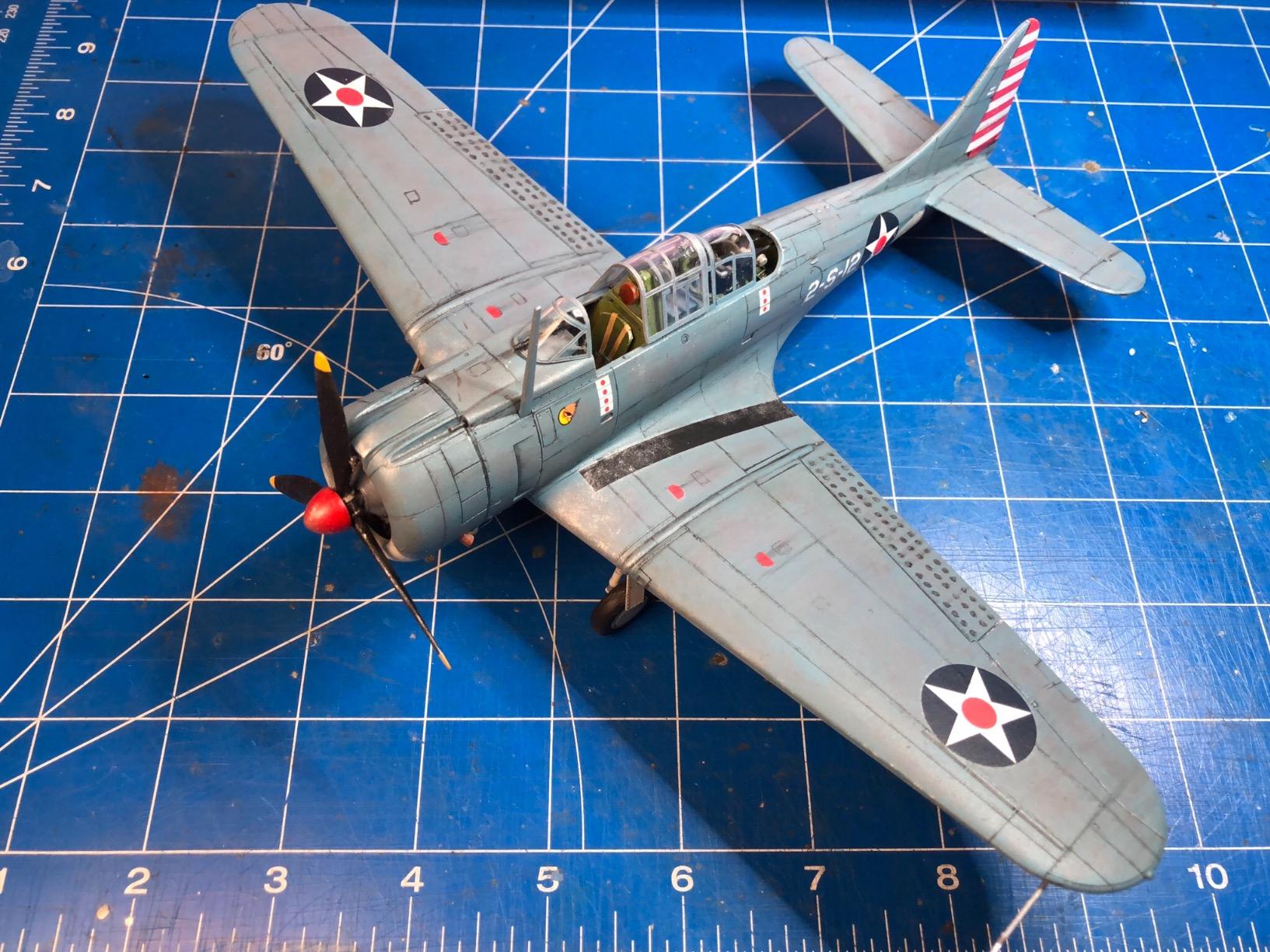 Hasegawa 1:48 Scale Douglas SBD-3 Dauntless Model Kit customer photo 1