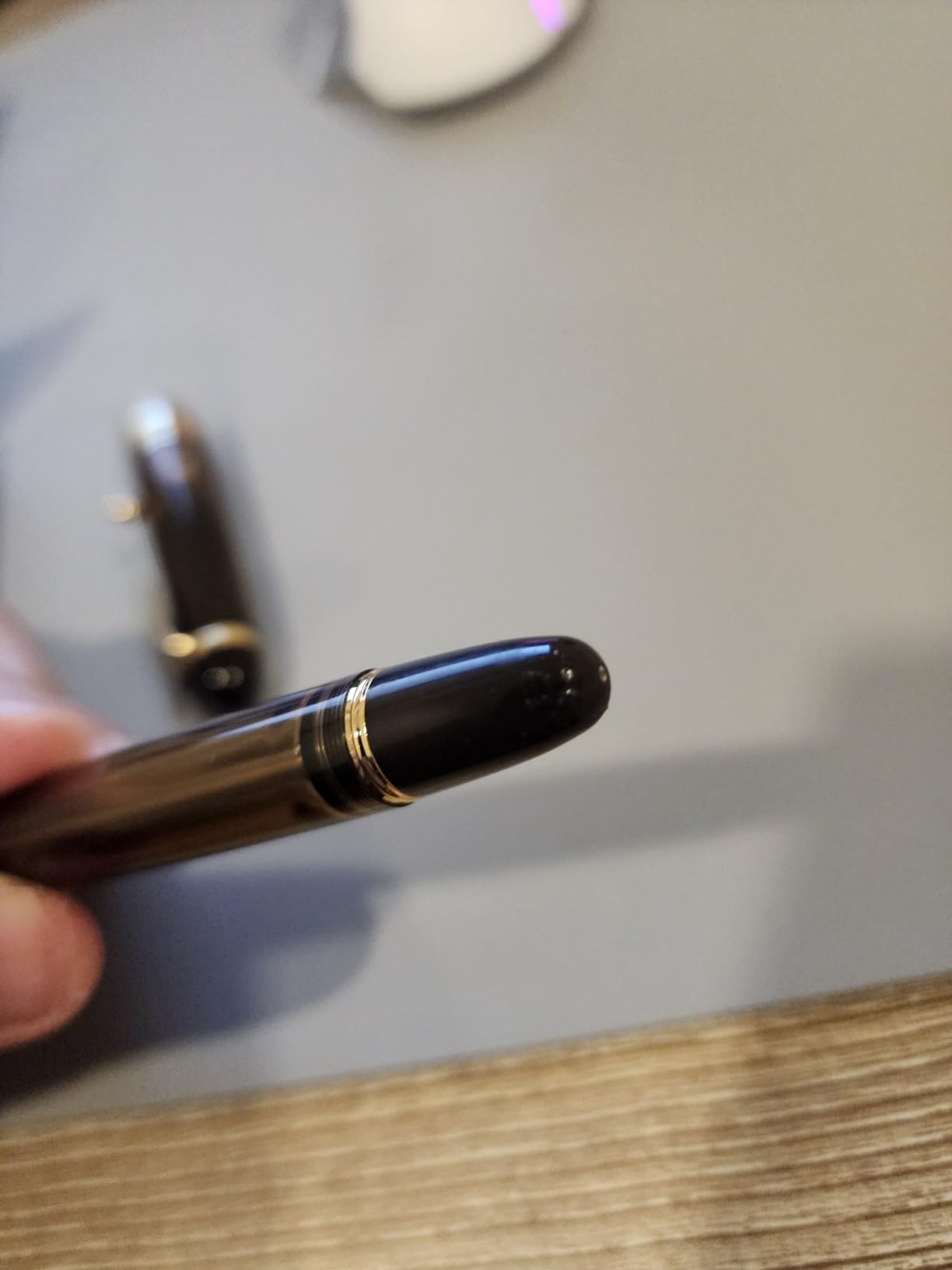 Pilot CUSTOM 823 Plunger Type Fountain Pen, Transparent Brown, Medium Nib customer photo 2