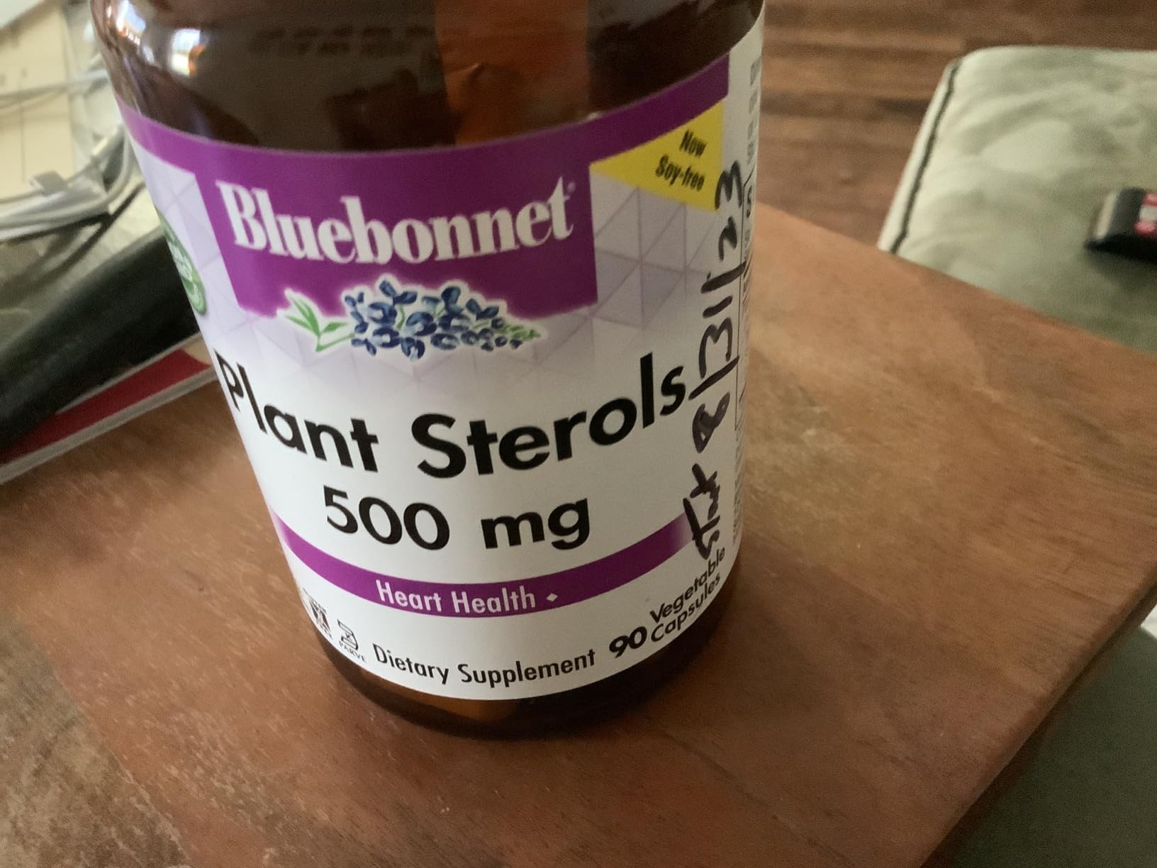 Bluebonnet Nutrition Plant Sterols 500mg Heart Health Supplement for Men & Women* - Non-GMO Beta-Sitosterol from Sunflower Oil - Vegan, Gluten-Free - 90 Vegetable Capsules customer photo 1