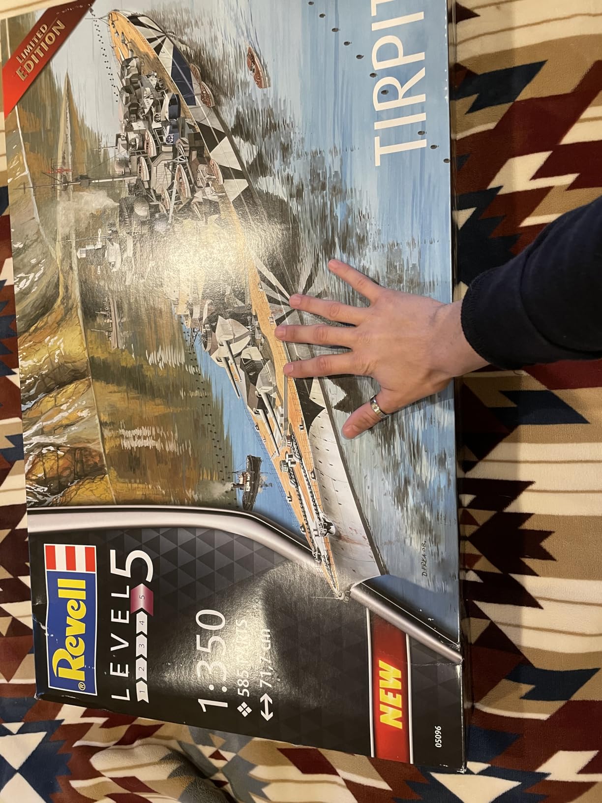 Revell 05096 Battleship Tirpitz Platinum Edition 1:350 Scale Unbuilt/Unpainted Plastic Model Kit customer photo 1