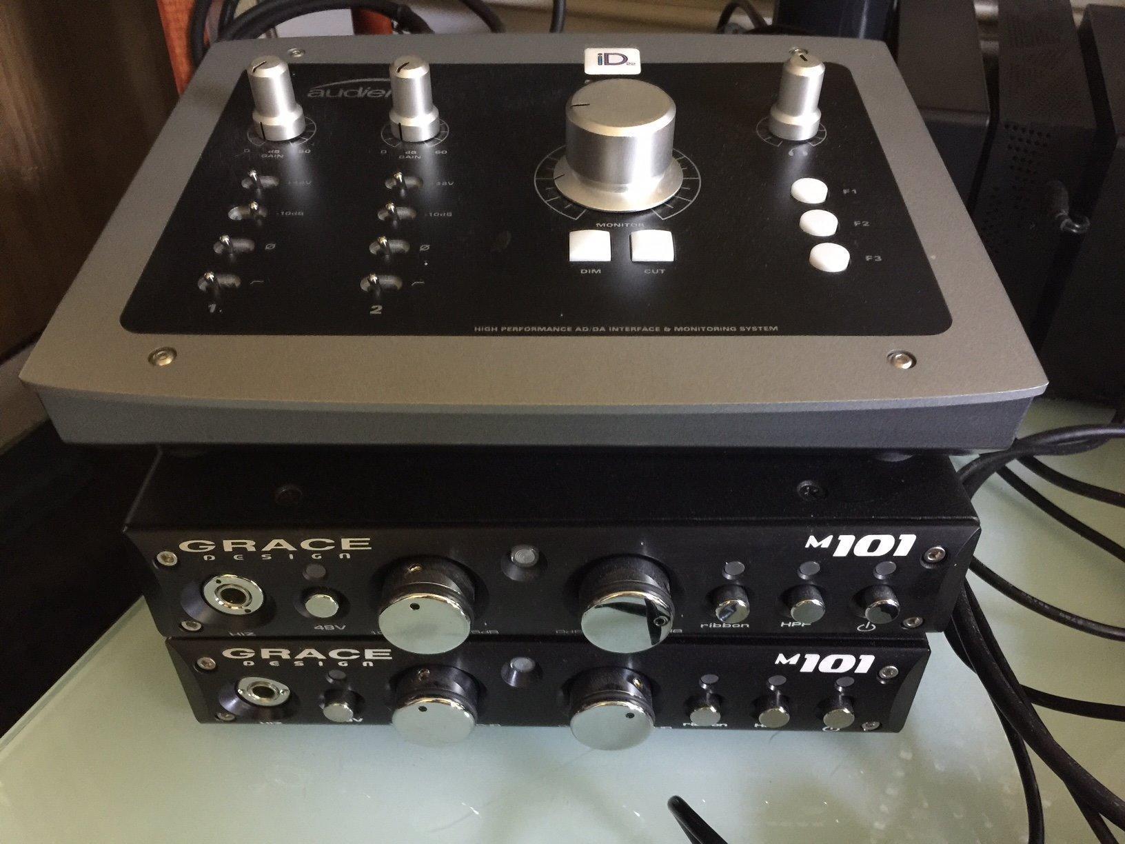 Grace Design m101 Single channel microphone preamplifier customer photo 2