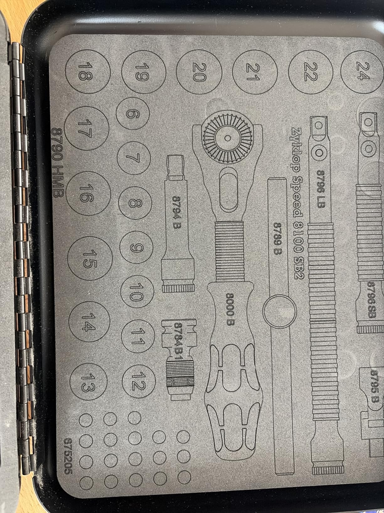 Wera 5003594001 8100 SB 2 Zyklop 3/8
