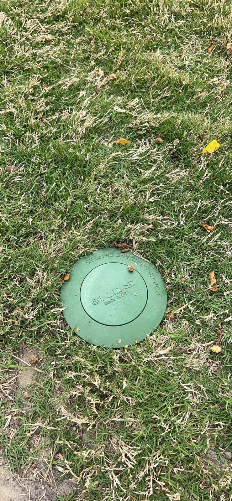 NDS 422G Pop-Up Drainage Emitter with Elbow fits 4-Inch Sewer and Drain Pipe, Works with Drainage Systems Including Catch Basins, Green customer photo 1