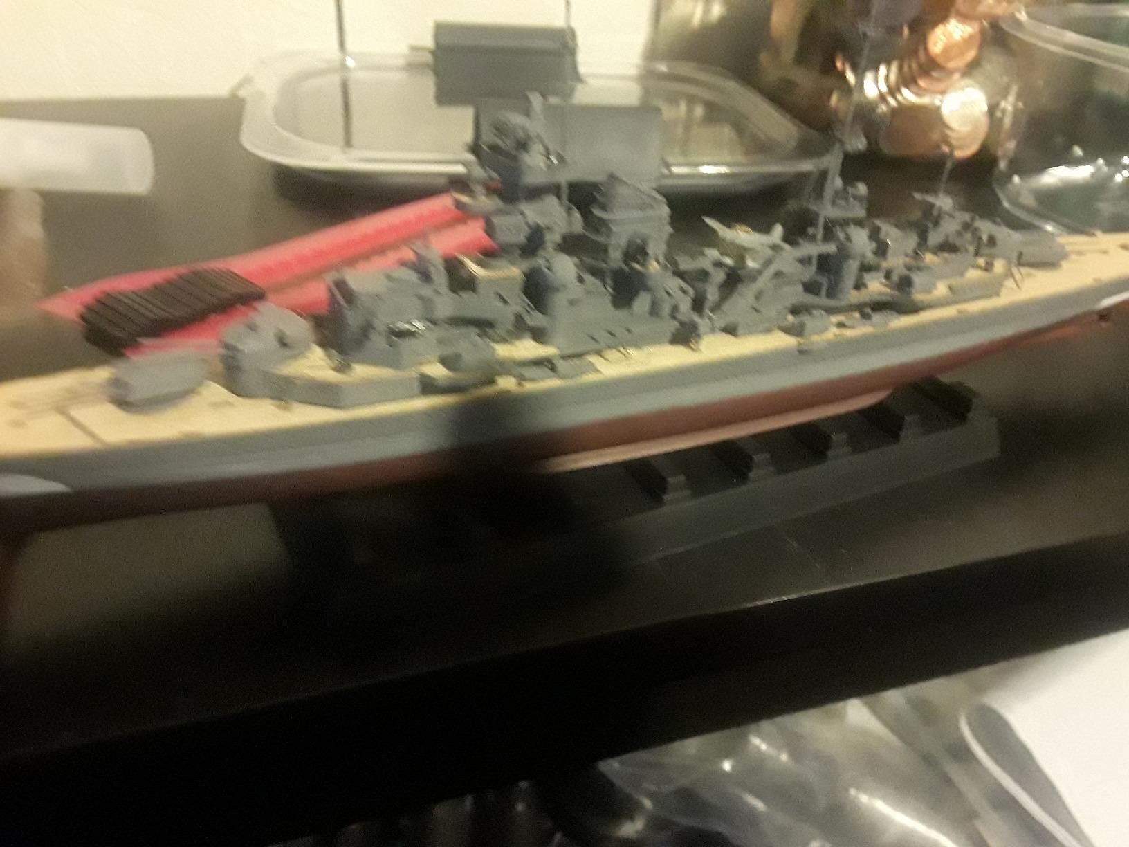 Trumpeter 1/700 German Prinz Eugen Heavy Cruiser 1942 Model Kit customer photo 1