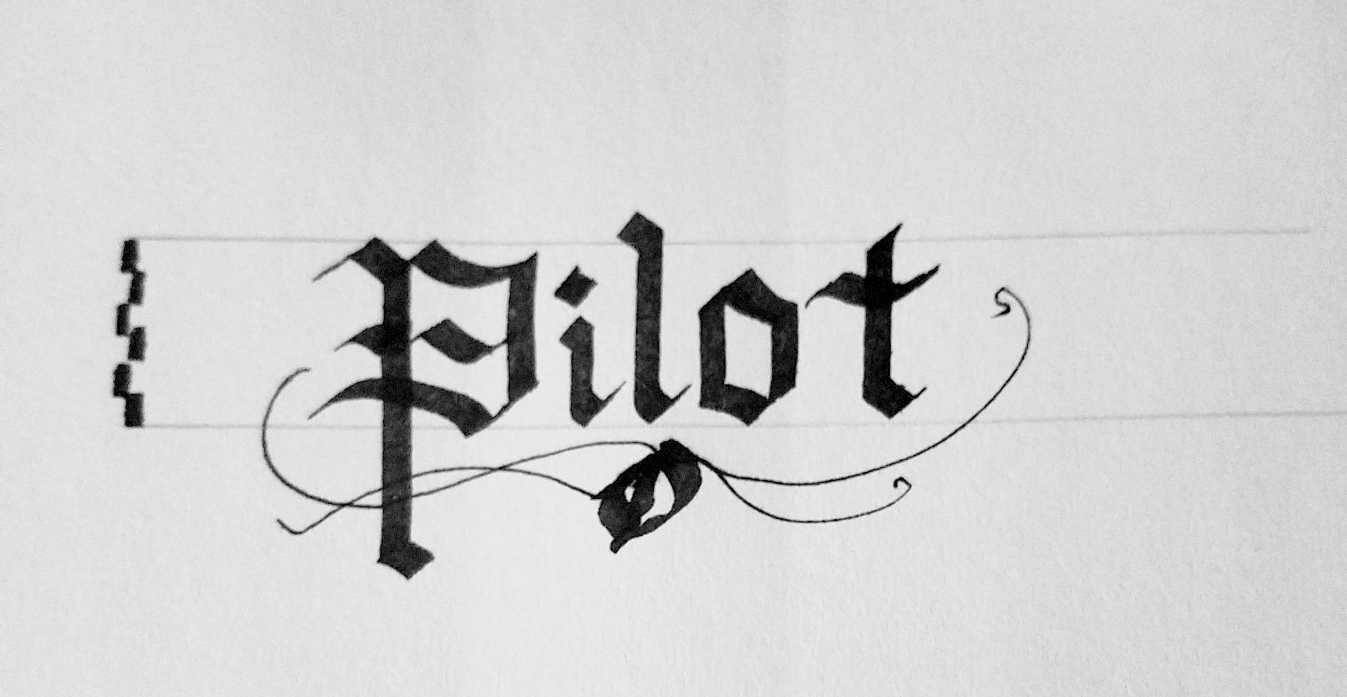 PILOT Parallel Calligraphy Pen Set, 3.8mm Nib with Black and Red Ink Cartridges (90052) customer photo 2