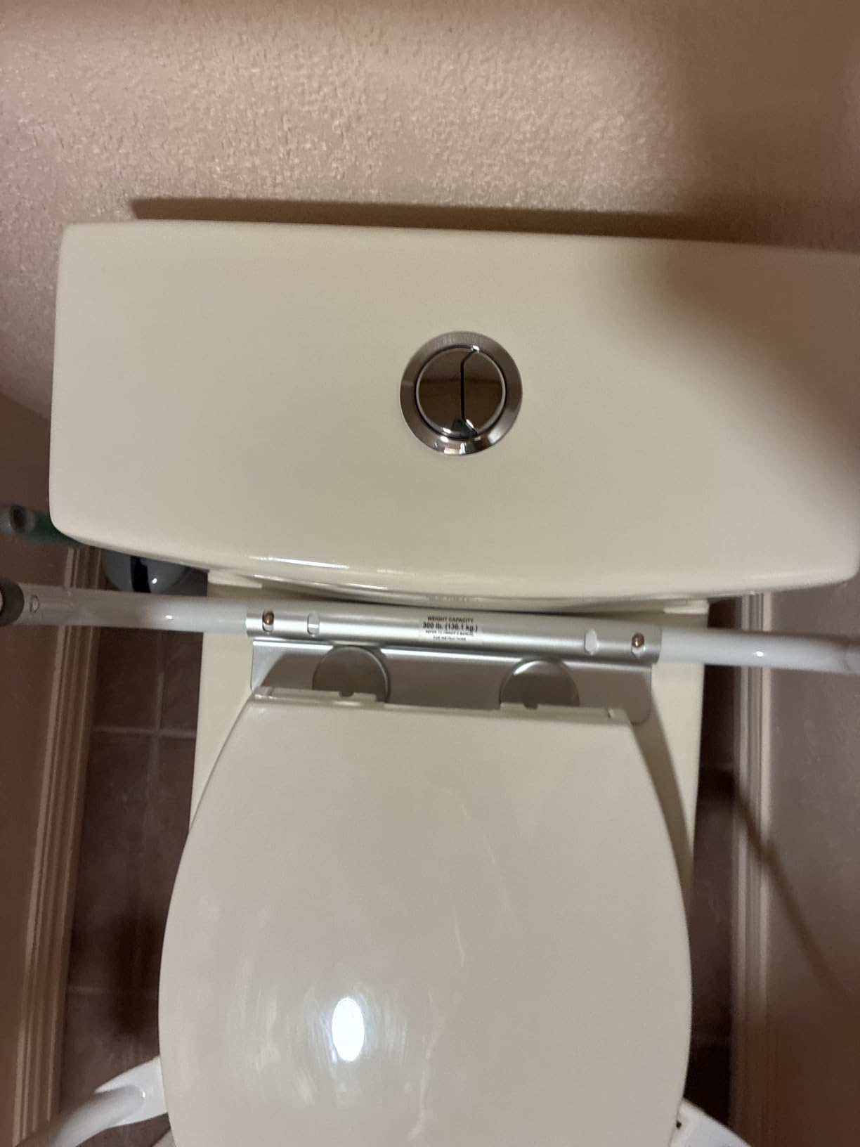 Carex Toilet Safety Frame - Toilet Safety Rails With Adjustable Width - Toilet Rails For Elderly, Handicap, Home Health Care Equipment After Surgery, Supports 300lbs customer photo 1