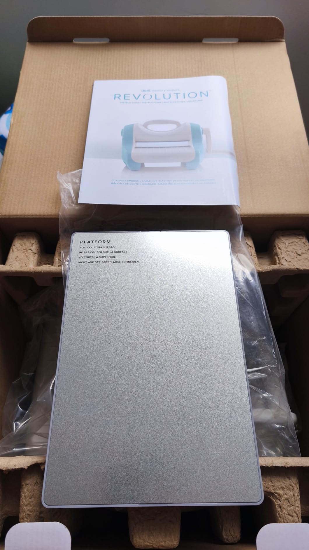 We R Memory Keepers Revolution Portable Die Cut, Embossing, Cutting Machine Includes Magnetic Mat, Embossing Plate and Die Cutting Plate, Scrapbooking, Journaling, Card Making customer photo 2