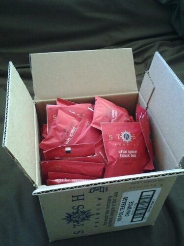 Stash Tea English Breakfast Black Tea, Box of 100 Tea Bags customer photo 2