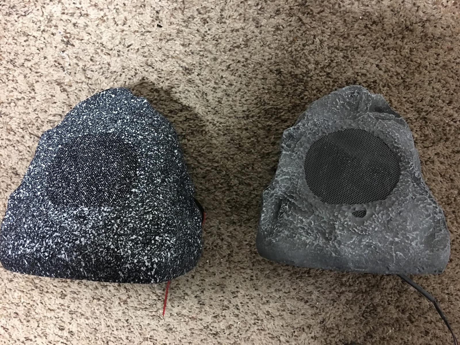 Theater Solutions 4R4G Outdoor Granite Rock 4 Speaker Set for Deck Pool Spa Patio Garden customer photo 1