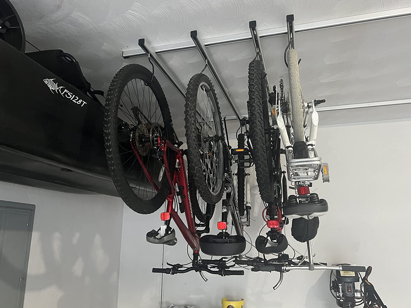 Saris Bike Storage, Cycle Glide Home Bicycle Parking, Ceiling Rack and Add-on-Kit customer photo 2