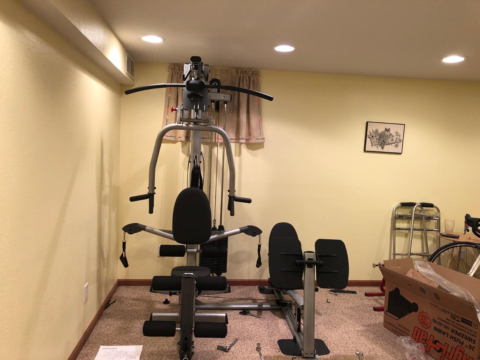Powerline P2LPX Home Gym Equipment with Leg Press customer photo 2