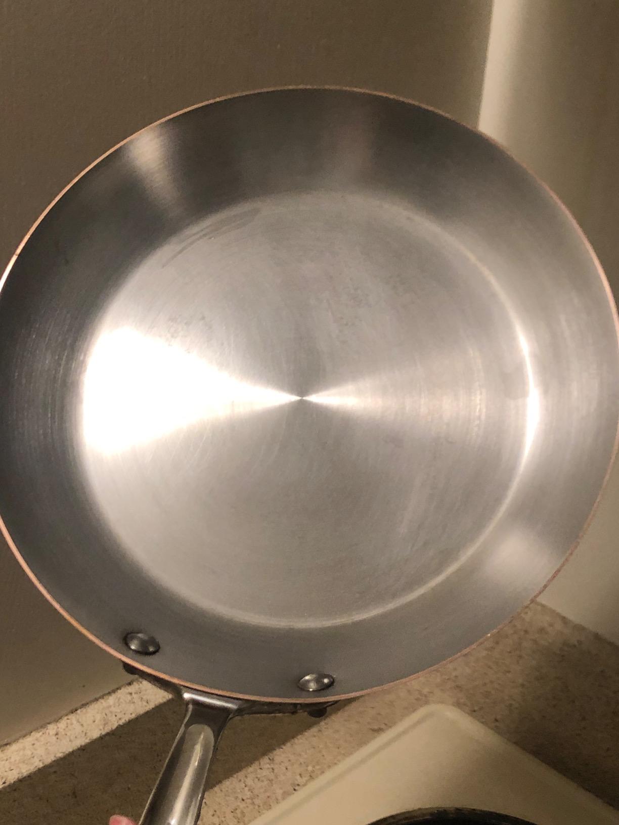 M'Heritage 150 S 1.5mm Polished Copper & Stainless Steel Frying Pan With Cast Stainless Steel Handle, 10.2-in, Made In France customer photo 1