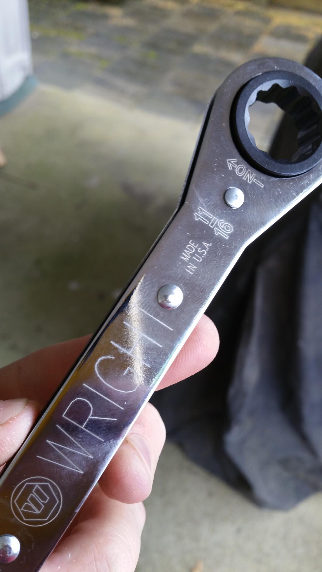 Wright Tool 9439 5-Pc 12-Point SAE Chrome Ratcheting Box Wrench Set USA customer photo 2