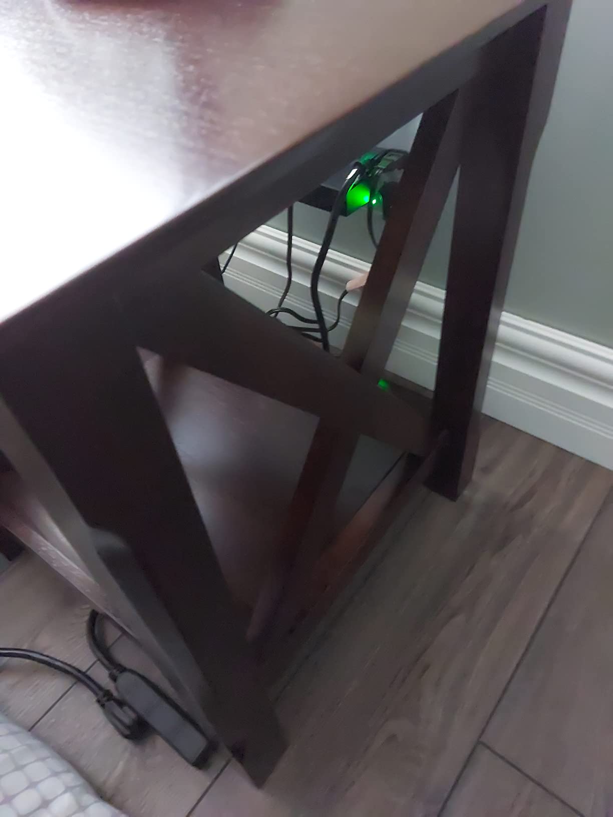 Winsome Xola 20W x 19.13-Inch D End Table, Cappuccino (40420) customer photo 1