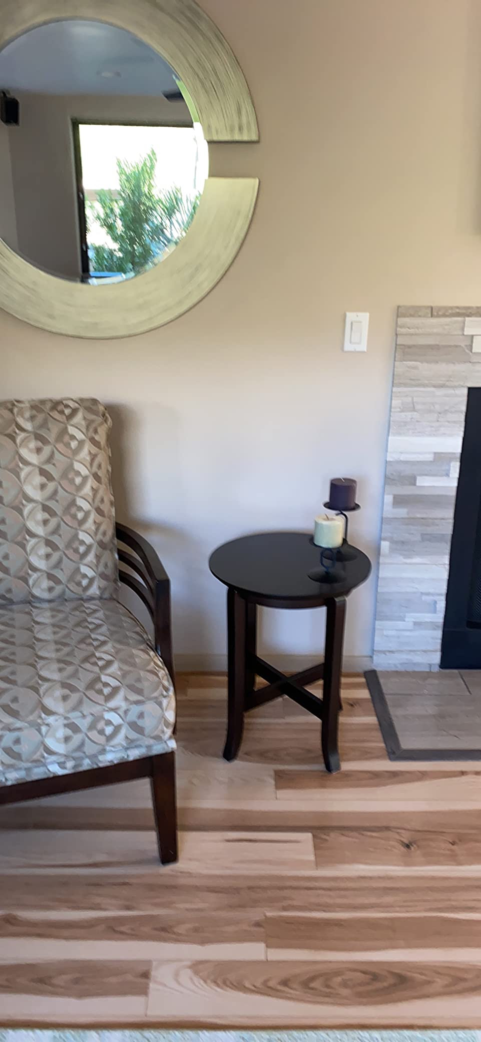 Winsome Toby Round End Table | Small Practical and Elegant Round Table customer photo 1