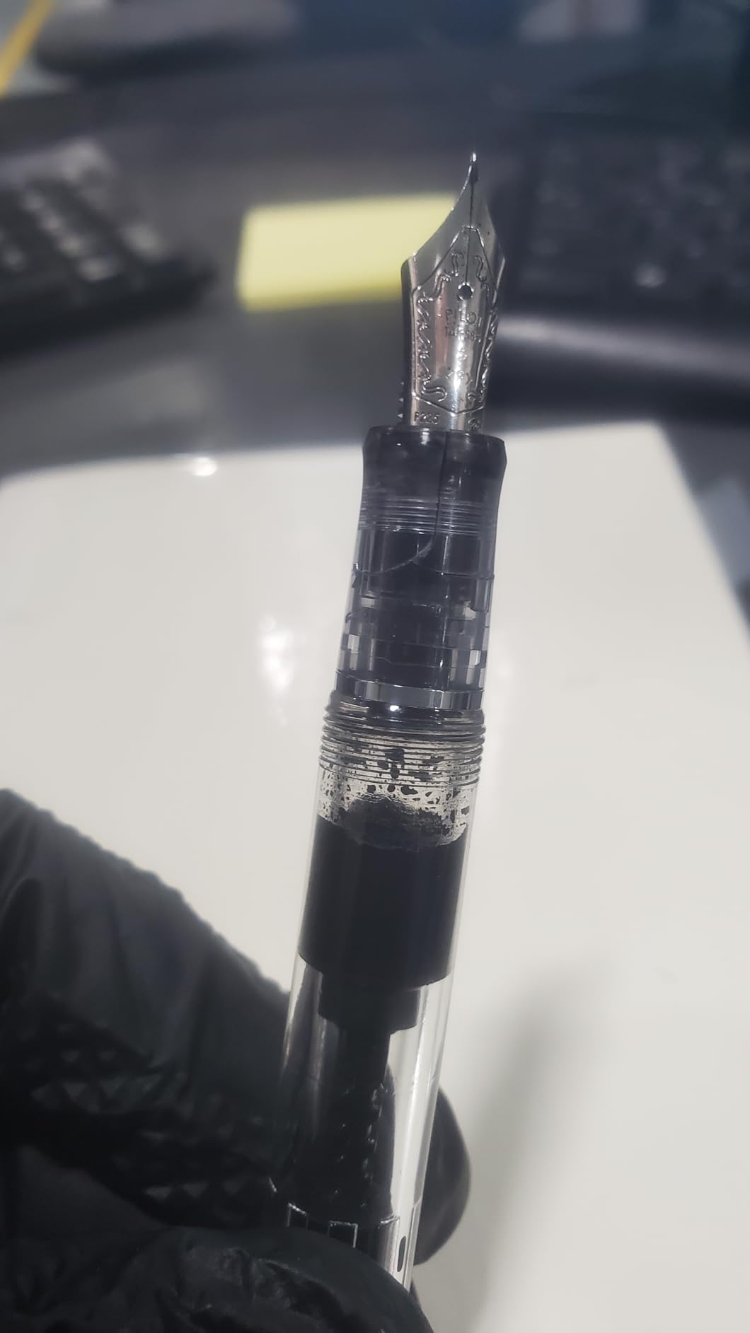 Pilot Fountain Pen Custom Heritage 92, Clear Body, F-Nib (FKVH-15SRS-NC-F) customer photo 2