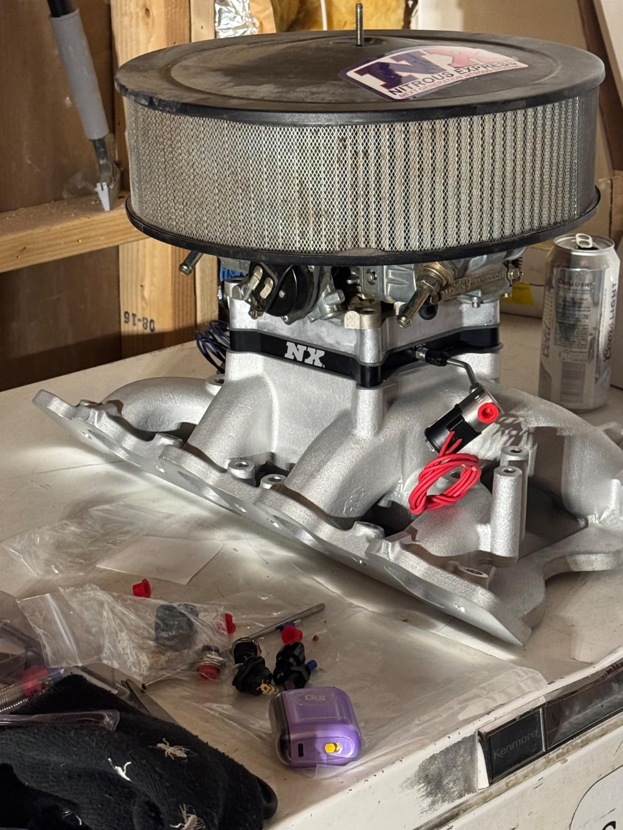 Nitrous Express - Mainline Carb Nitrous Kit w/10lb Bottle (ML1000) customer photo 1