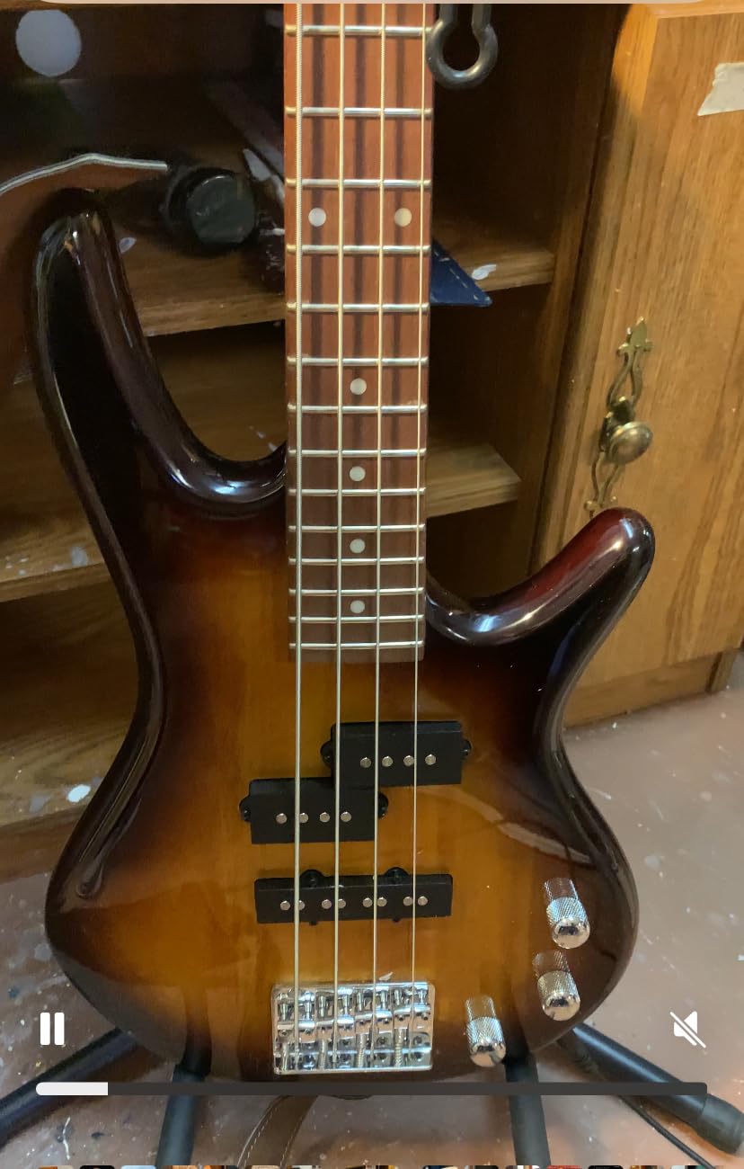 Gio SR miKro Short Scale 4 String Electric Bass - Metallic Purple customer photo 1
