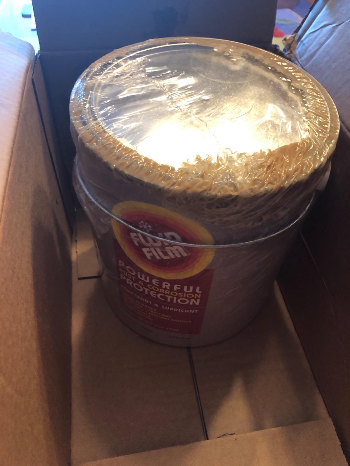 Fluid Film 1 Gallon Can Rust Inhibitor Rust Prevention Anti Corrosion Anti Rust Coating Undercoating Underbody Rust Proofing Corrosion Protection for Truck Snow Blower Mower Car Semi Tractor Bus customer photo 2