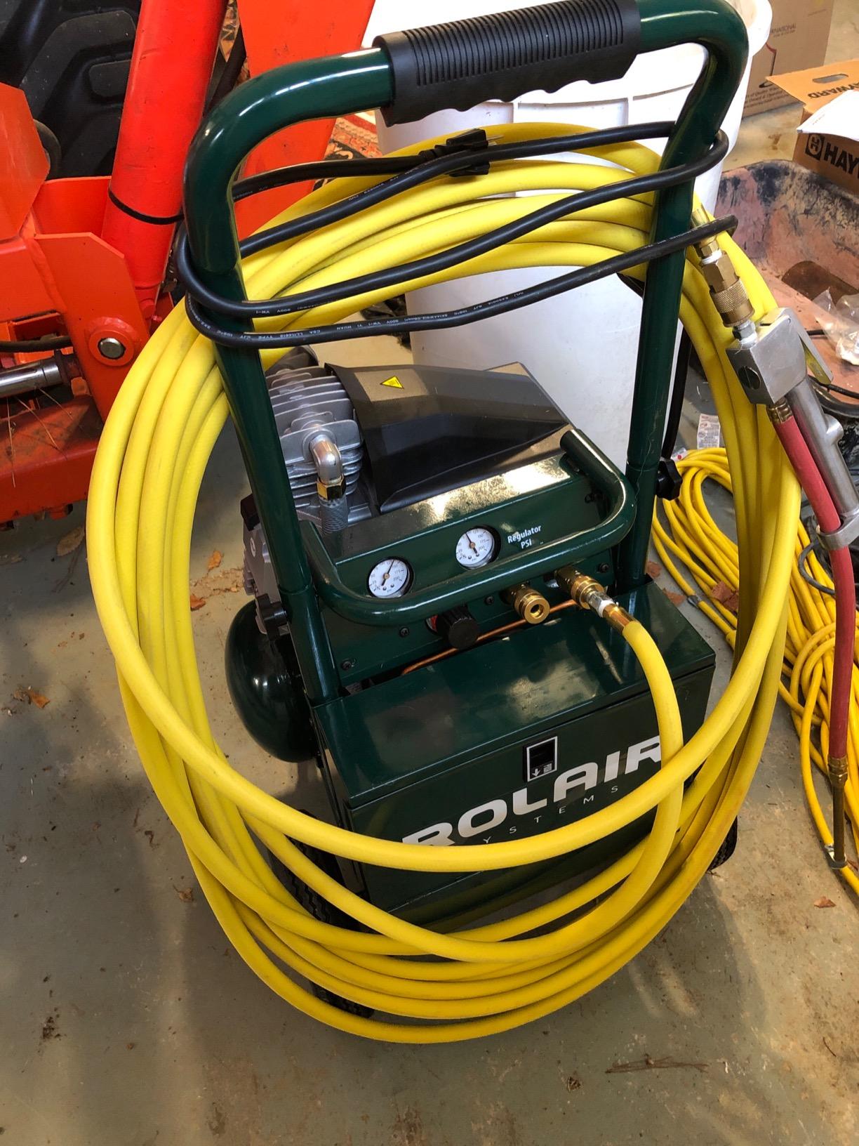 VT20TB 2 HP Wheeled Compressor with Overload Protection and Manual Reset customer photo 1