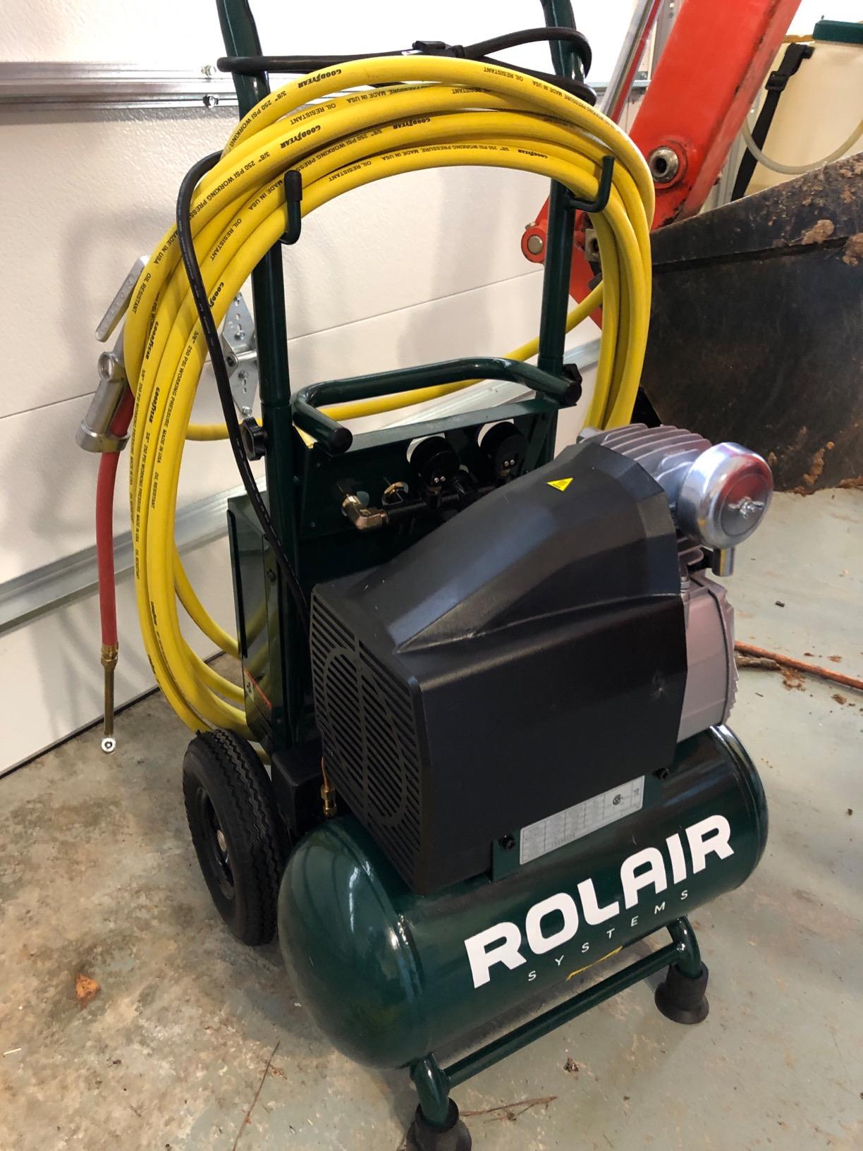 VT20TB 2 HP Wheeled Compressor with Overload Protection and Manual Reset customer photo 2
