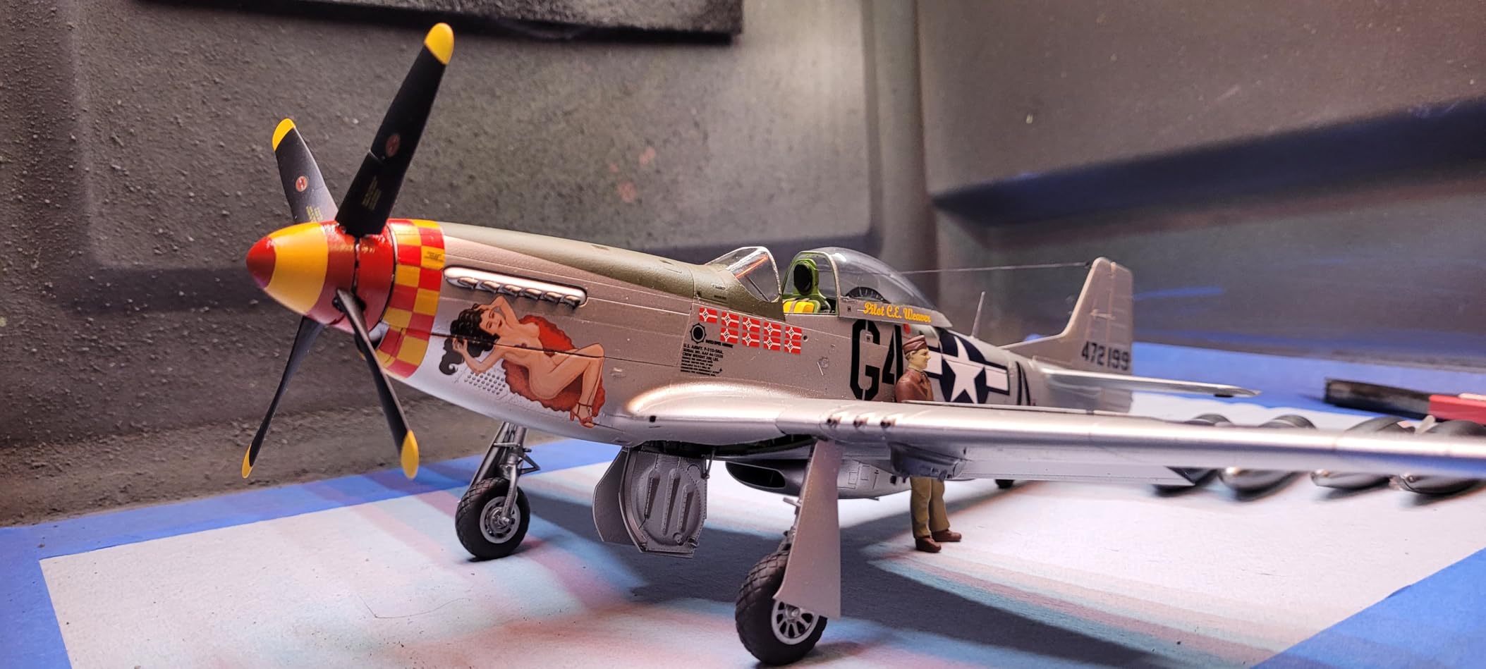 TAMIYA P-51D Mustang Hobby Model Kit (TM60322) customer photo 2